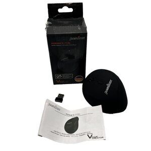 Perixx Perimise-719L Left Handed Wireless Ergonomic Verticle Computer Mouse